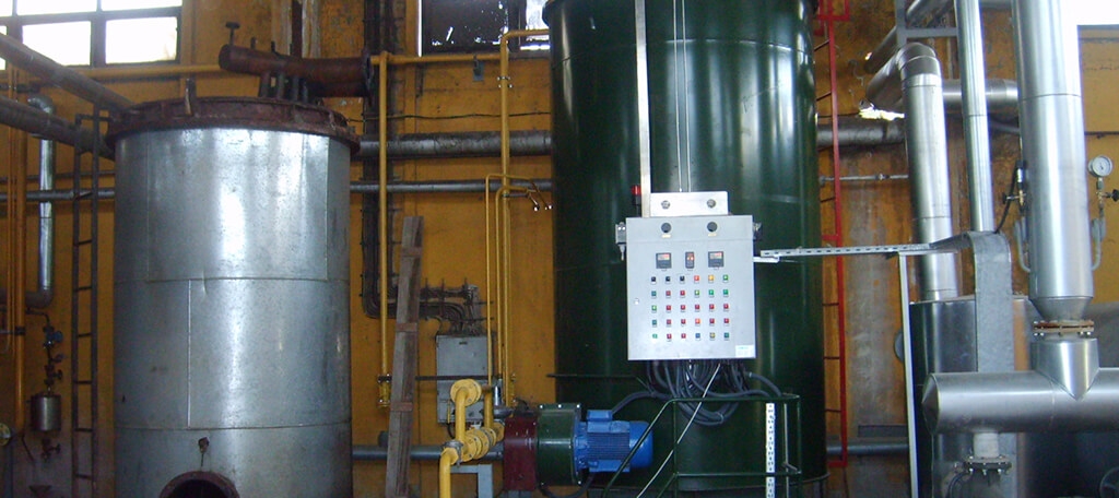 Hot oil boiler